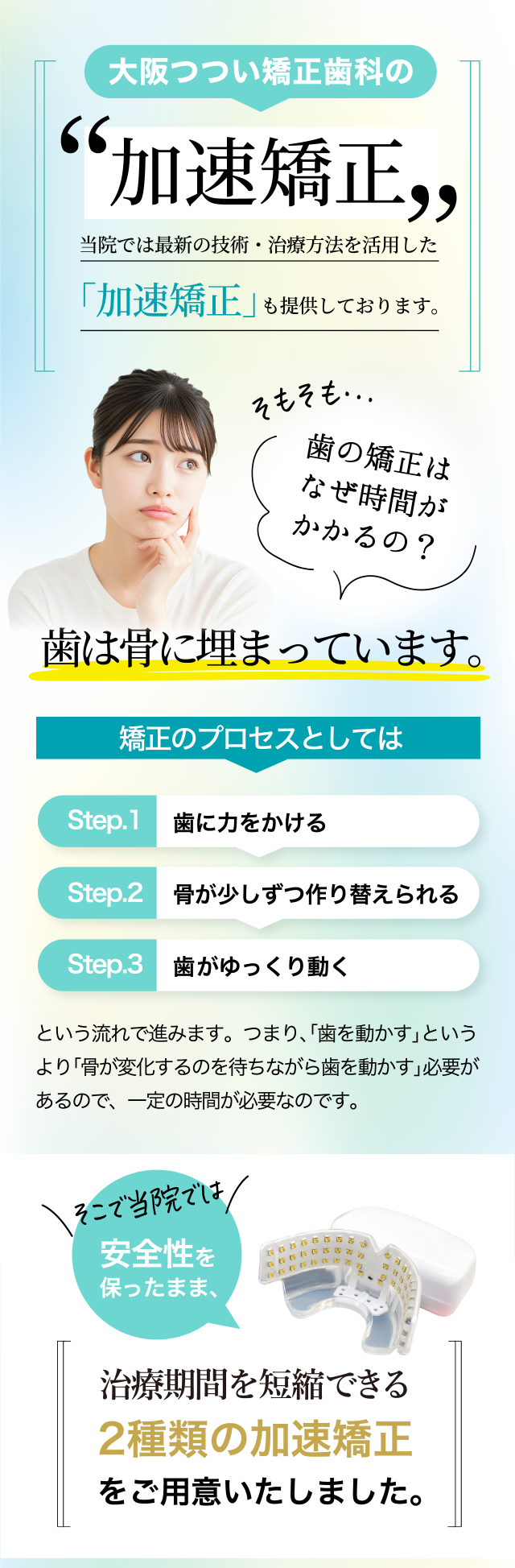 加速矯正