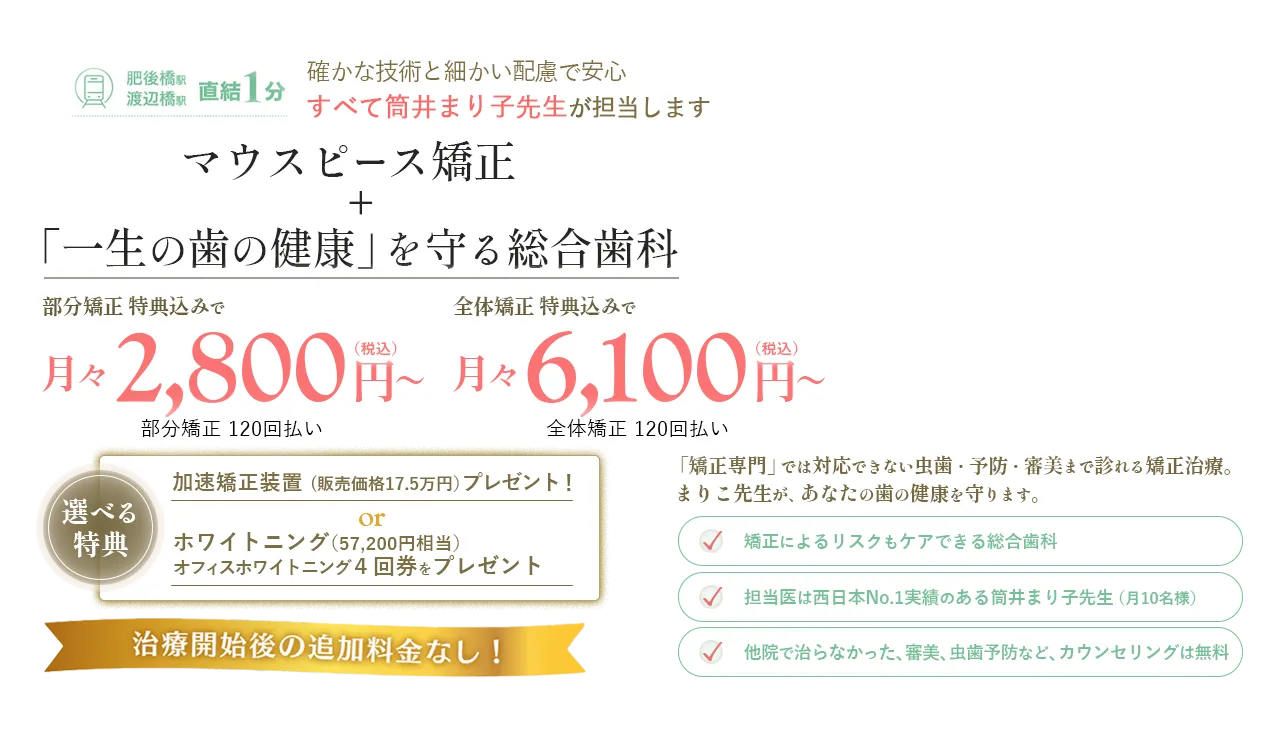 マウスピース矯正で美しい最高の笑顔を