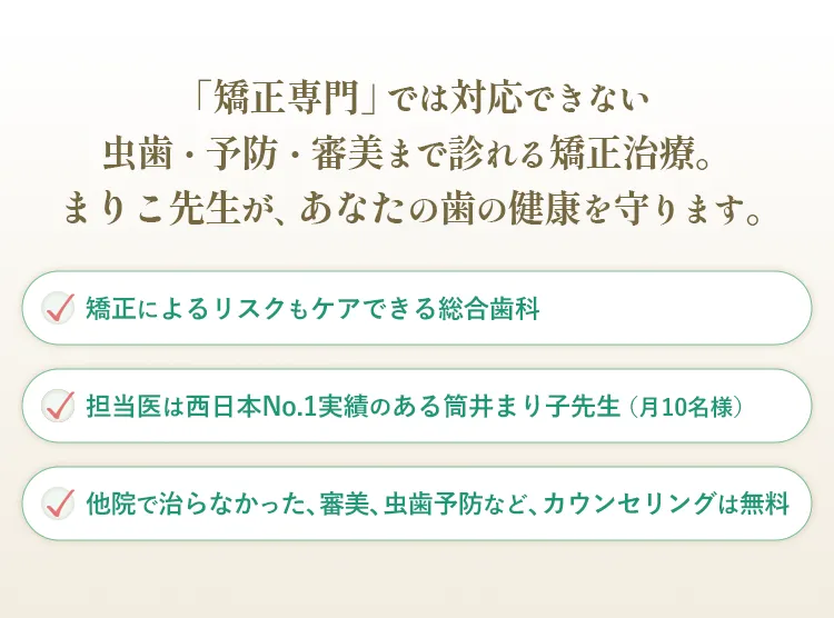 大阪つつい歯科・矯正について
