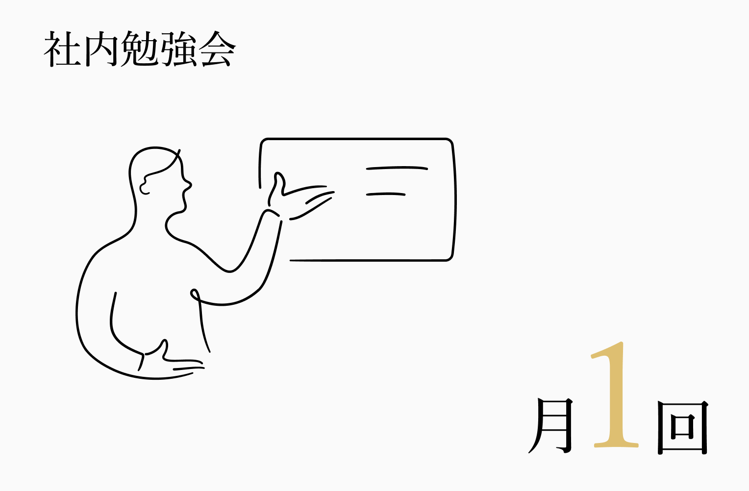 社内勉強会 月1回