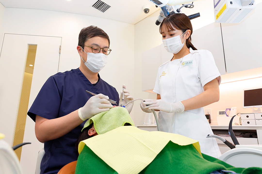 治療内容にご納得いただいてから治療開始